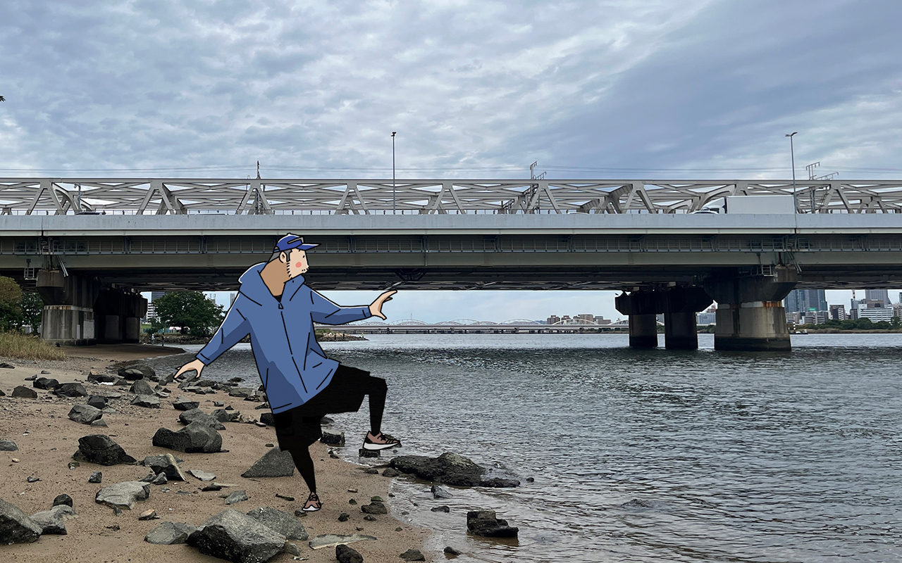 淀川でハゼを釣って食って飲む